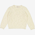 Wheat Main  Knit Pullover Quinn Knitted Tops 3129 eggshell