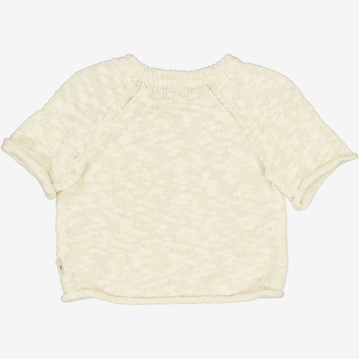Wheat Main  Knit Pullover Vilna | Baby Knitted Tops 3129 eggshell