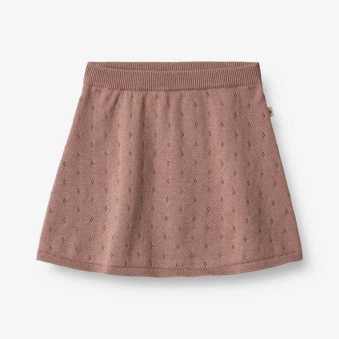 Wheat Main Knit Skirt Marta Skirt 1349 lavender rose
