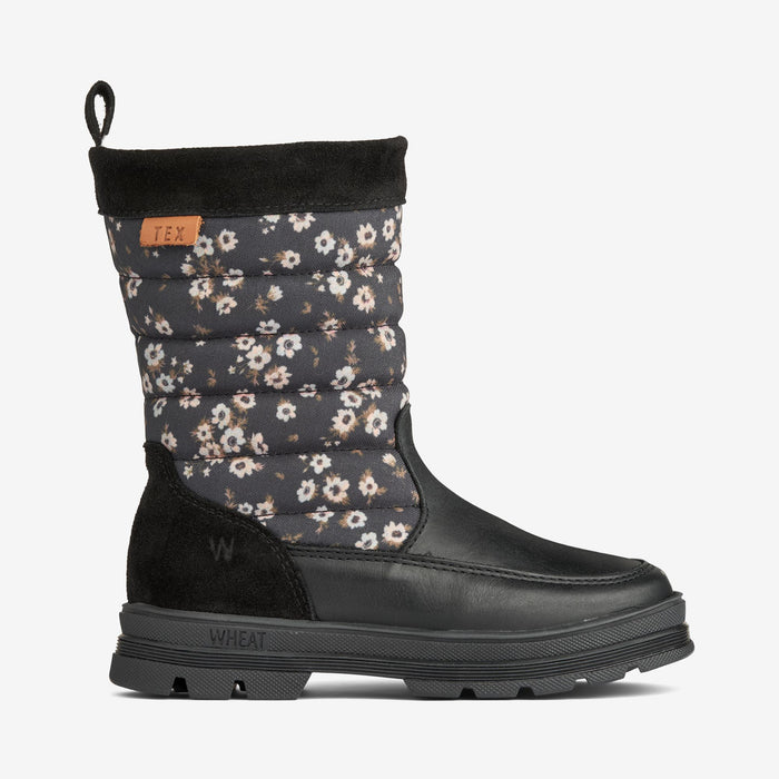 Wheat Footwear Koa High Tex Inside Zip Winter Footwear 0021 black