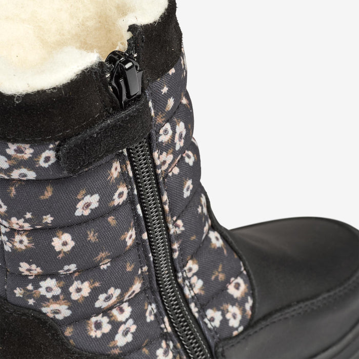 Wheat Footwear Koa High Tex Inside Zip Winter Footwear 0021 black