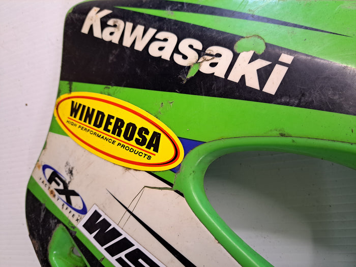 KX125 K250 Left Rad Shroud