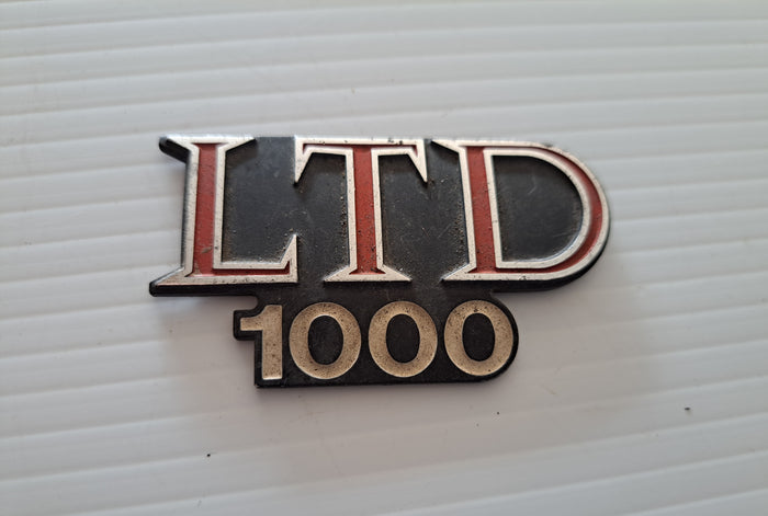KZ1000 LTD Side Cover Emblem