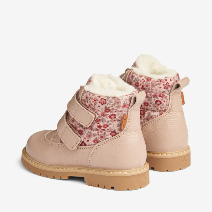Wheat Footwear Moon Velcro Tex Print Winter Footwear 2031 rose dawn