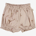 Wheat Main  Nappy Pants Angie Shorts 9202 embroidery flowers