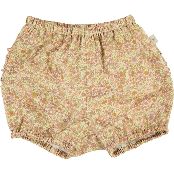 Wheat Main Nappy Pants Ruffles Shorts 9073 moonlight flowers