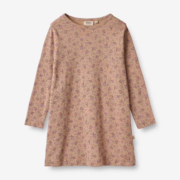 Wheat Main Nightgown Iben Home 2475 rose flowers