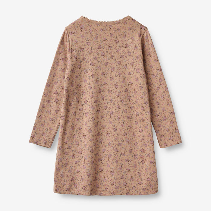 Wheat Main Nightgown Iben Home 2475 rose flowers