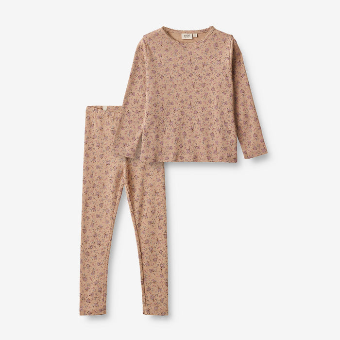 Wheat Main Nightwear Madeline Home 2475 rose flowers
