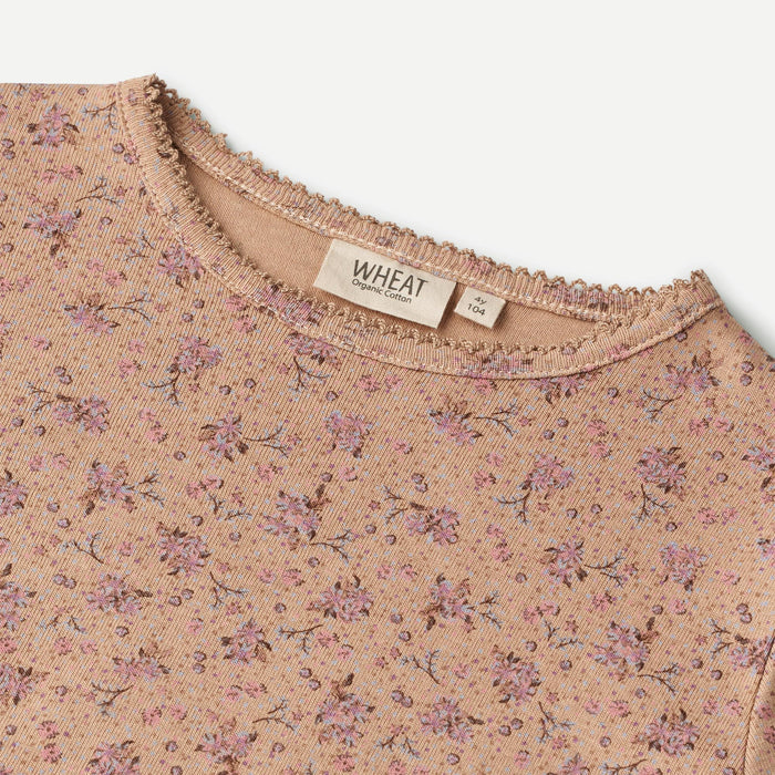 Wheat Main Nightwear Madeline Home 2475 rose flowers