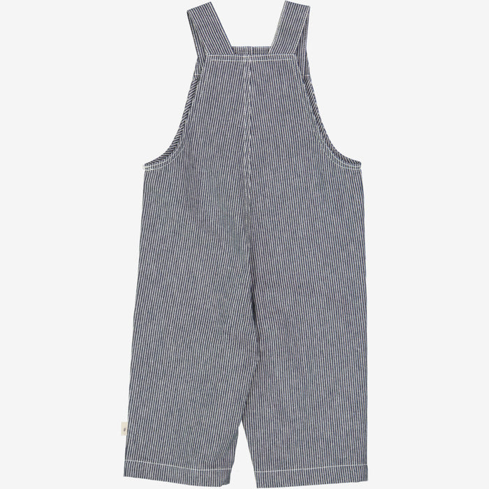 Wheat Main  Overall Issey | Baby Trousers 1197 navy denim stripe
