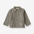 Wheat Main Overshirt Avi Shirts and Blouses 0030 black coal stripe