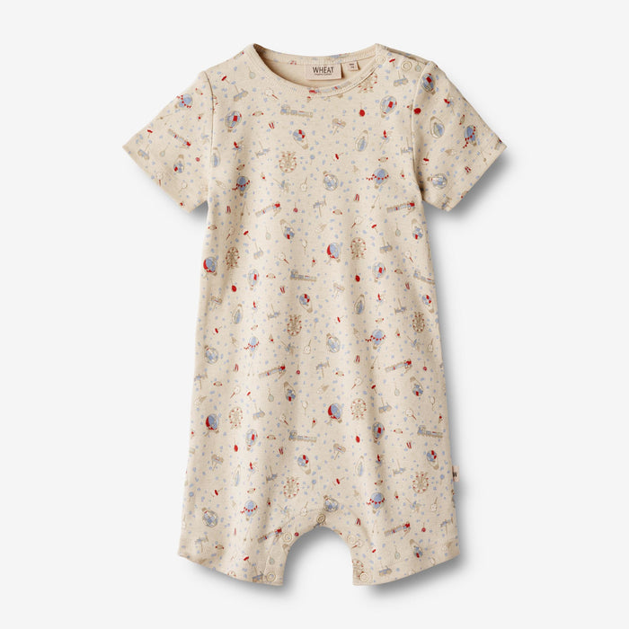 Wheat Main Playsuit S/S Alberto Jumpsuit 9213 fun park