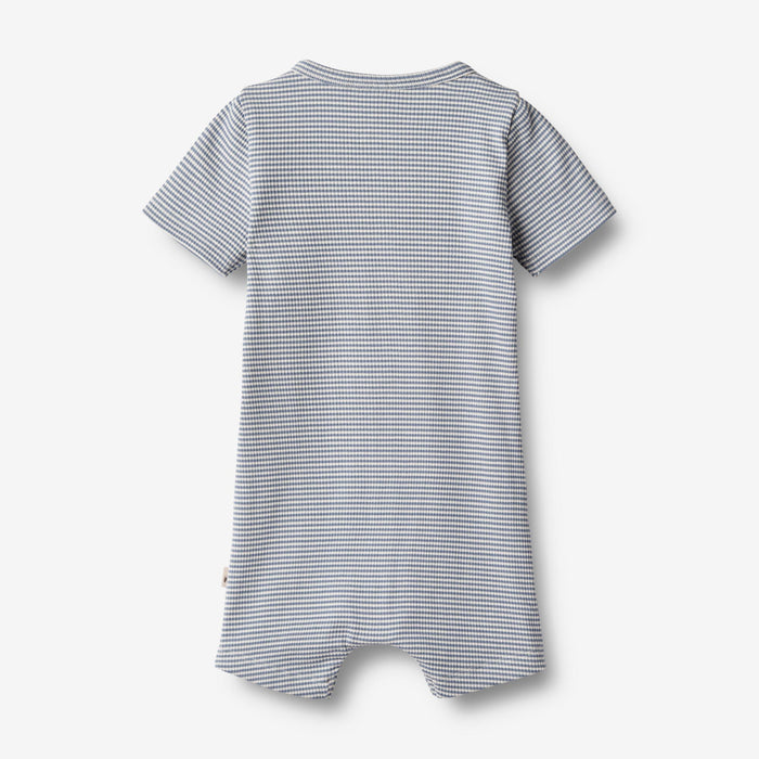 Wheat Main Playsuit S/S Elton Jumpsuit 1048 blue stripe