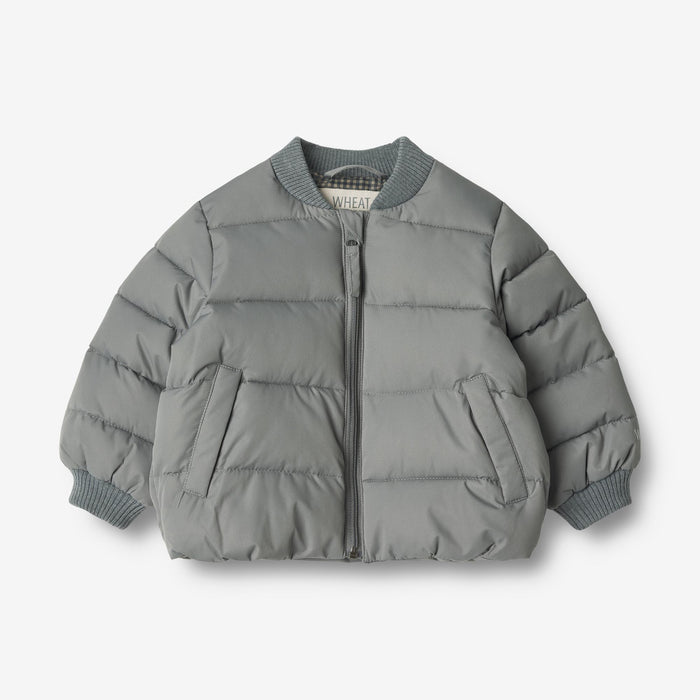 Wheat Outerwear Puffer Jacket Yuri | Baby Jacket 1525 autumn sky