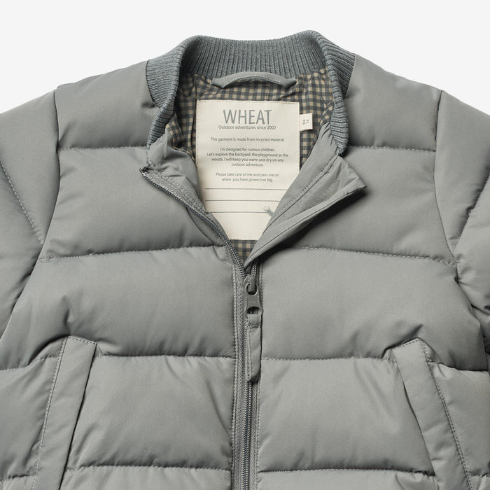Wheat Outerwear Puffer Jacket Yuri | Baby Jacket 1525 autumn sky