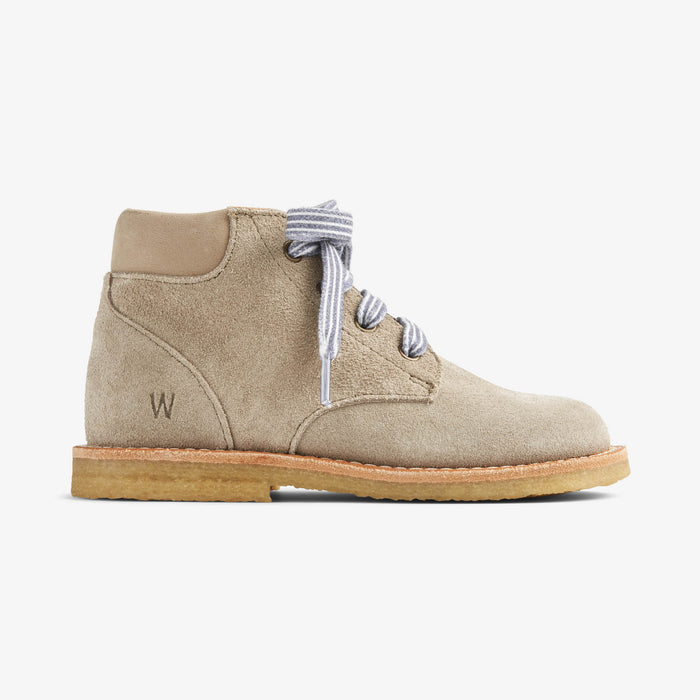 Wheat Footwear Raden Lace | Baby Prewalkers 0070 gravel