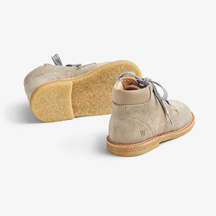 Wheat Footwear Raden Lace | Baby Prewalkers 0070 gravel