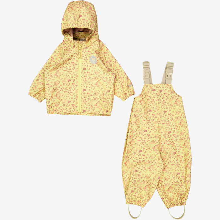 Wheat Outerwear Rainwear Charlie | Baby Rainwear 5107 yellow gooseberry