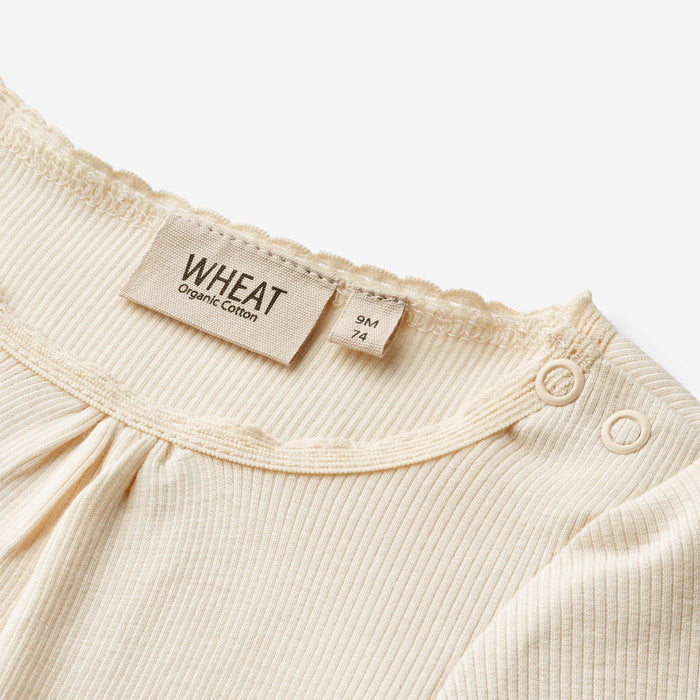 Wheat Main Rib Body L/S Lotta Underwear/Bodies 3171 cream