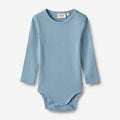 Wheat Main Rib Body L/S Spencer Underwear/Bodies 1043 blue