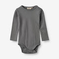 Wheat Main Rib Body Peter | Baby Underwear/Bodies 1525 autumn sky