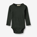 Wheat Main Rib Body Peter | Baby Underwear/Bodies 0025 black coal