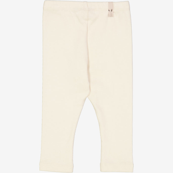 Wheat Main Rib Leggings | Baby Legging 3129 eggshell