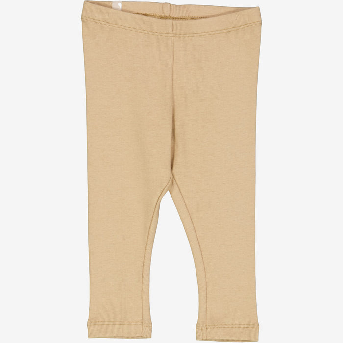 Wheat Main Rib Leggings | Baby Legging 3308 latte
