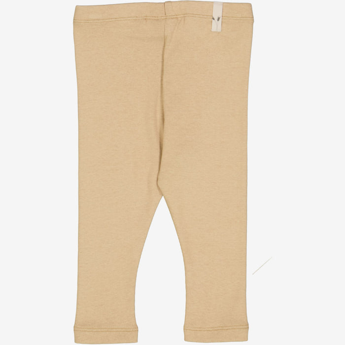 Wheat Main Rib Leggings | Baby Legging 3308 latte