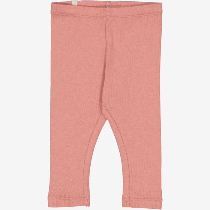 Wheat Main Rib Leggings | Baby Legging 2021 old rose