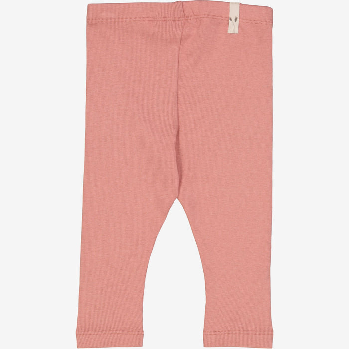 Wheat Main Rib Leggings | Baby Legging 2021 old rose