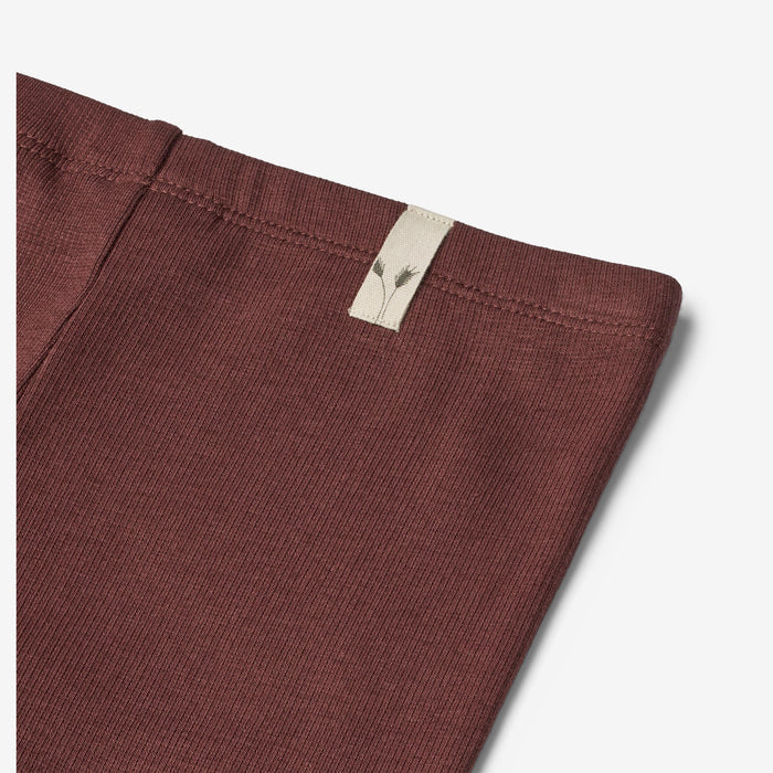 Wheat Main Rib Leggings Maddy Legging 2118 aubergine