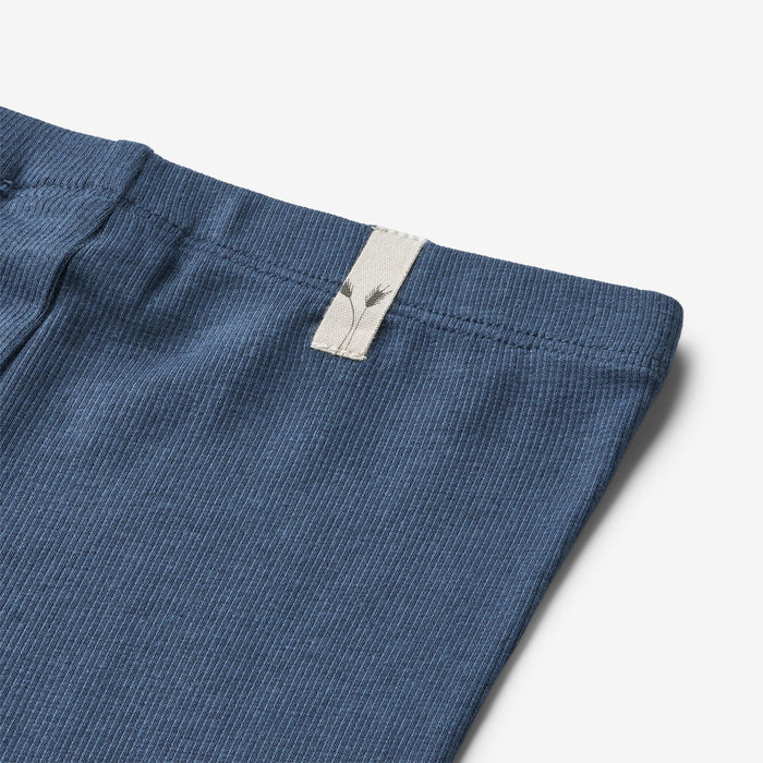 Wheat Main Rib Leggings Maddy Legging 1042 blue waves