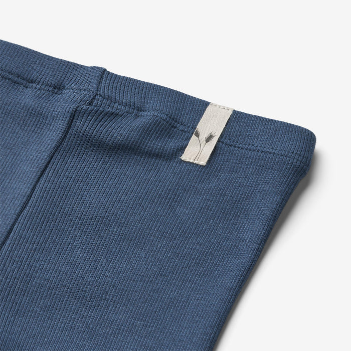 Wheat Main Rib Leggings Maddy Legging 1042 blue waves