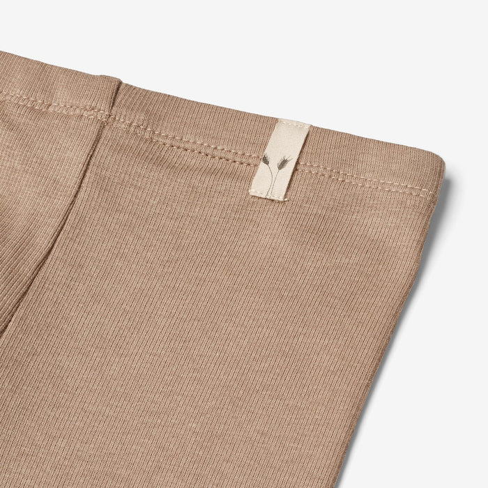Wheat Main Rib Leggings Maddy Legging 3006 soft brown