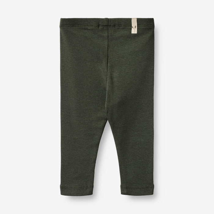 Wheat Main Rib Leggings Maddy | Baby Legging 0025 black coal