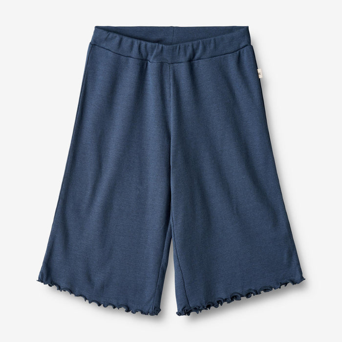 Wheat Main Rib Pants Gaia Trousers 1042 blue waves