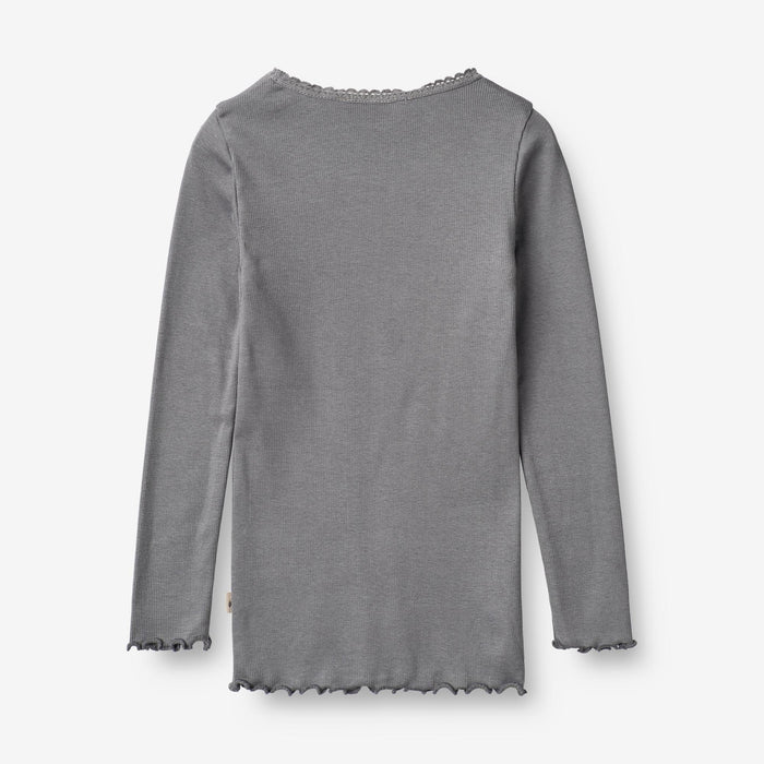 Wheat Main Rib T-Shirt Reese Jersey Tops and T-Shirts 1525 autumn sky