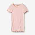 Wheat Main Rib T-Shirt S/S Katie Jersey Tops and T-Shirts 2281 rose ballet