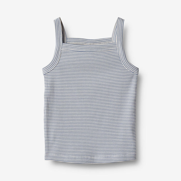 Wheat Main Rib Top Shelly Jersey Tops and T-Shirts 1048 blue stripe
