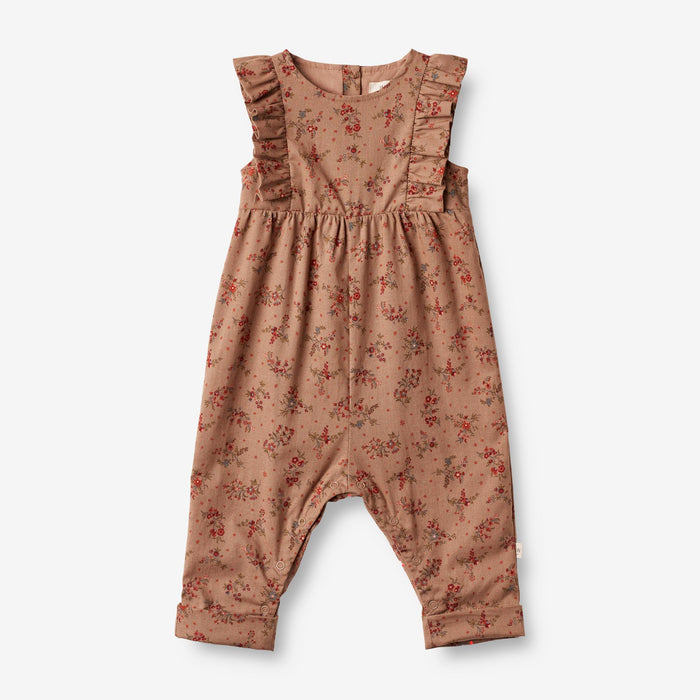 Wheat Main Romper Milia | Baby Dress 2122 berry dust flowers