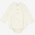 Wheat Main  Romper Shirt Victor Suit 3129 eggshell