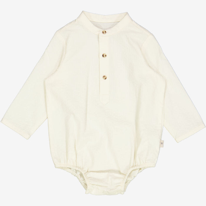 Wheat Main  Romper Shirt Victor Suit 3129 eggshell