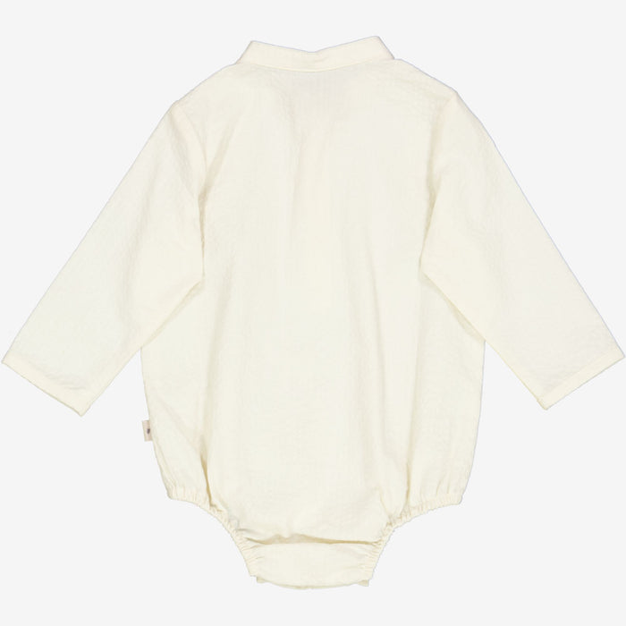 Wheat Main  Romper Shirt Victor Suit 3129 eggshell