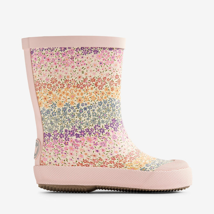 Wheat Footwear Rubber Boot Print Muddy Rubber Boot 9506 rainbow flowers