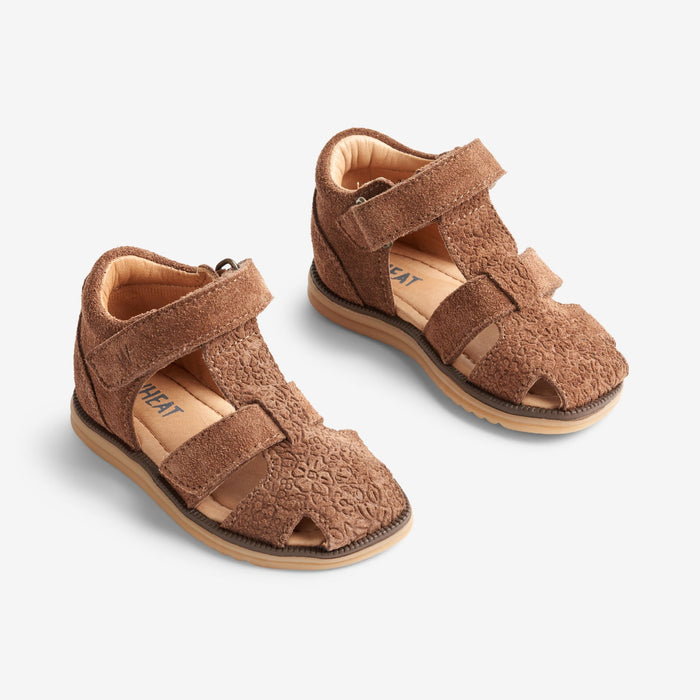 Wheat Footwear Sage Sandal | Baby Prewalker Sandals 9002 cognac