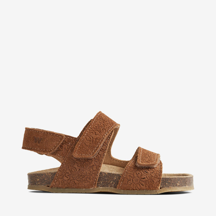 Wheat Footwear Sandal Cork Open Toe Cameron Sandal 9002 cognac