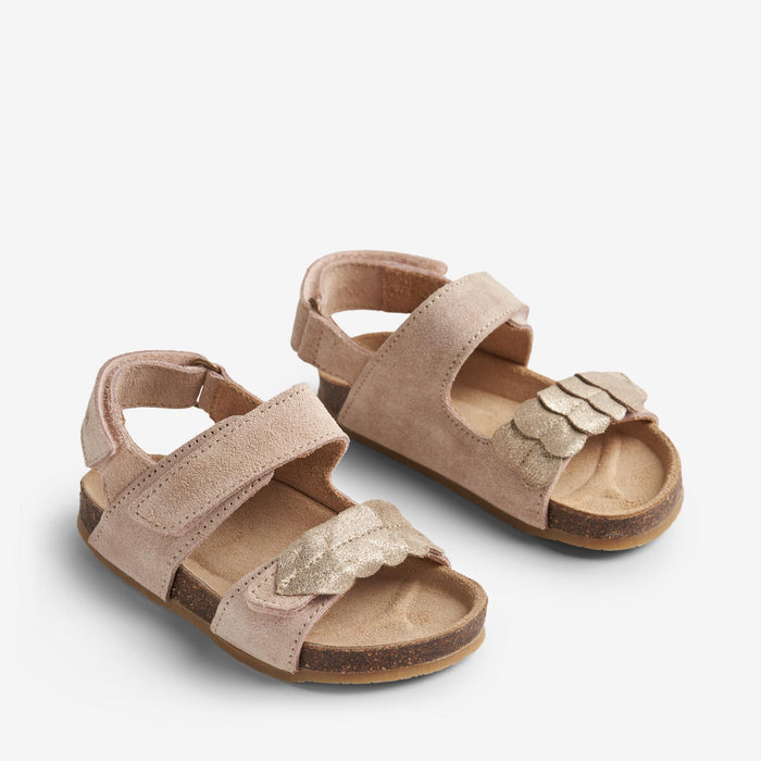Wheat Footwear Sandal Cork Open Toe Clara Sandal 9009 beige rose