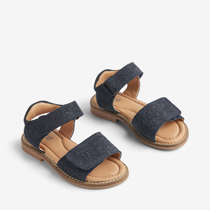 Wheat Footwear Sandal Open Toe Teani Sandal 1432 navy